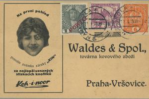 Jiří Škaloud exhibit - Hradčany entires in the first postal rate period in Auction 76