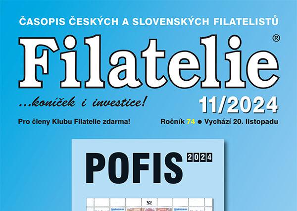 Nové číslo časopisu Filatelie 11/2024