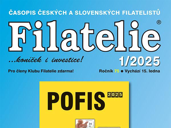 Nové číslo časopisu Filatelie 1/2025