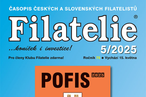 Nové číslo časopisu Filatelie 5/2025
