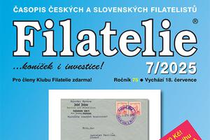 Nové číslo časopisu Filatelie 7/2025