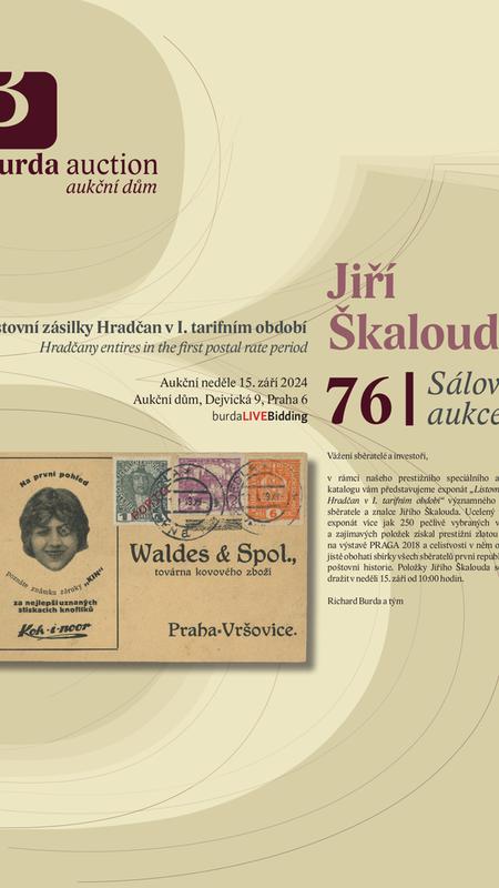 Speciální aukční katalog